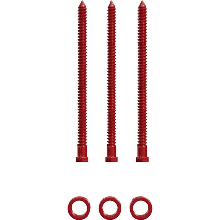 Ekena Millwork Barnfold 2-Door 1/2" Extension Kit, Regal Red GB6007M2ERR